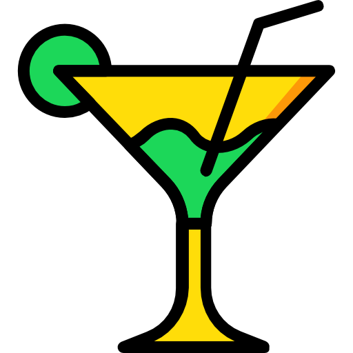 cocktail Basic Miscellany Yellow icon