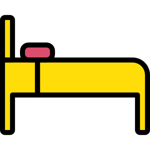 ベッド Basic Miscellany Yellow icon