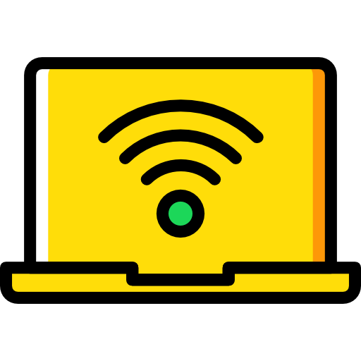 laptop Basic Miscellany Yellow icon