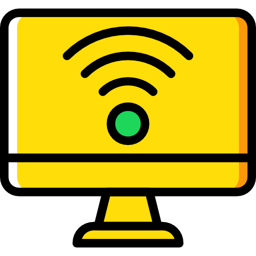 monitor Basic Miscellany Yellow icon