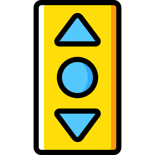 エレベーター Basic Miscellany Yellow icon