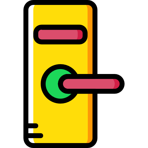 Doorknob Basic Miscellany Yellow icon