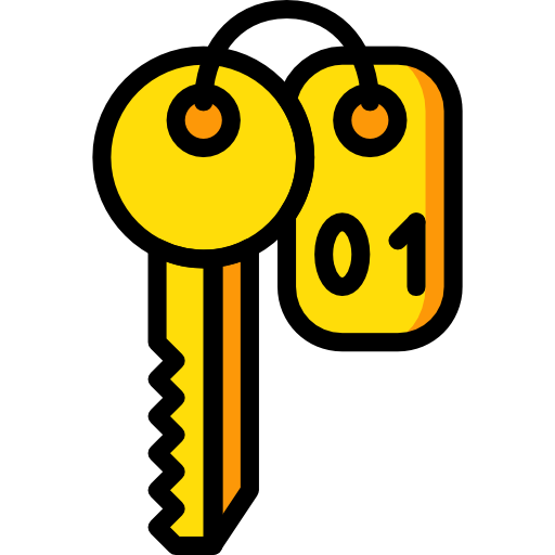 schlüssel Basic Miscellany Yellow icon