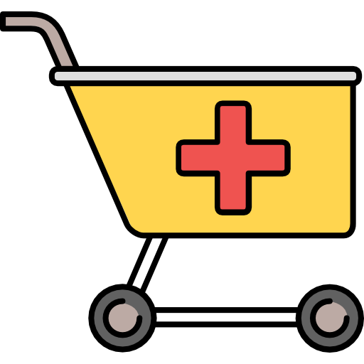 Shopping cart Icons Responsive Color 128px icon