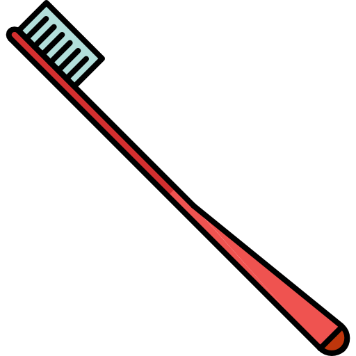Toothbrush Icons Responsive Color 128px icon