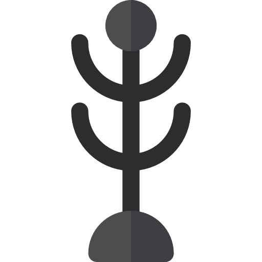 perchero Basic Rounded Flat icono