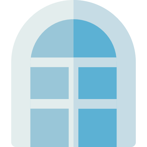 Window Basic Rounded Flat icon