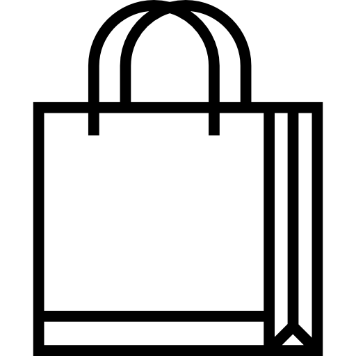 einkaufstasche Detailed Straight Lineal icon