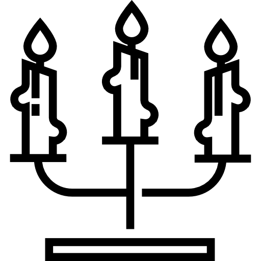 kerzen Detailed Straight Lineal icon