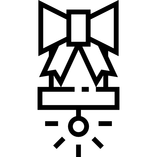 campana Detailed Straight Lineal icono