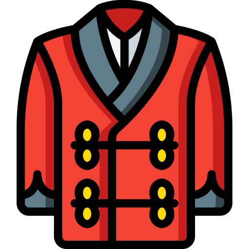 Jacket Basic Miscellany Lineal Color icon
