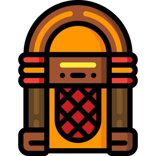 Jukebox Basic Miscellany Lineal Color icon