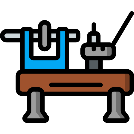 Lathe Basic Miscellany Lineal Color icon