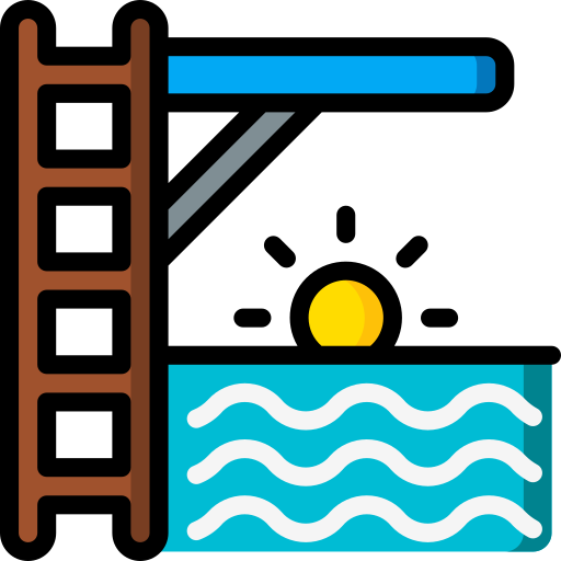 Подводное плавание Basic Miscellany Lineal Color иконка