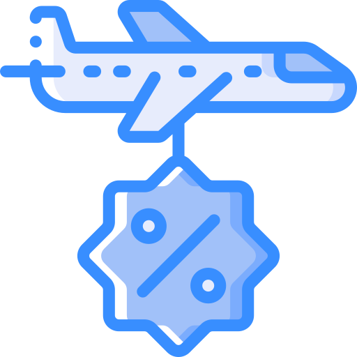 フライト Basic Miscellany Blue icon