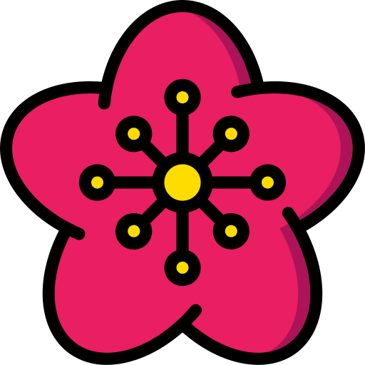 Flower Basic Miscellany Lineal Color icon