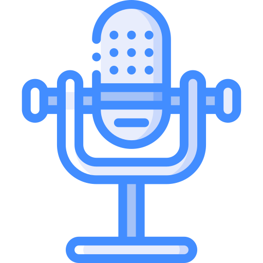 micrófono Basic Miscellany Blue icono