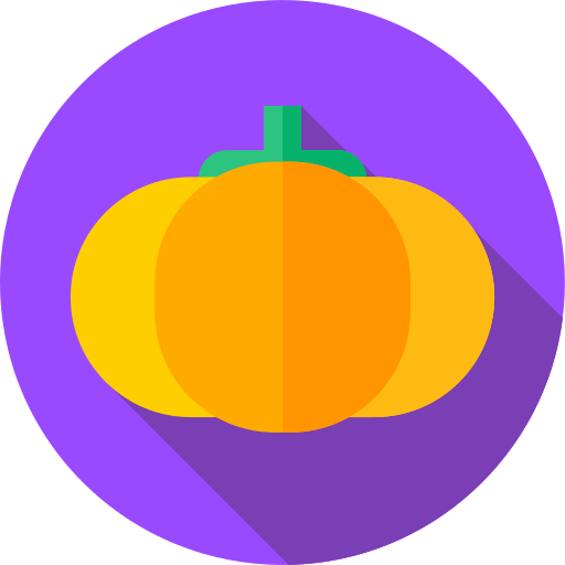 かぼちゃ Flat Circular Flat icon