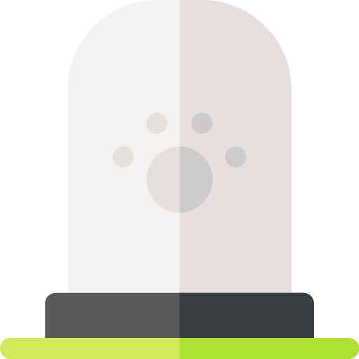 grave Basic Rounded Flat icona