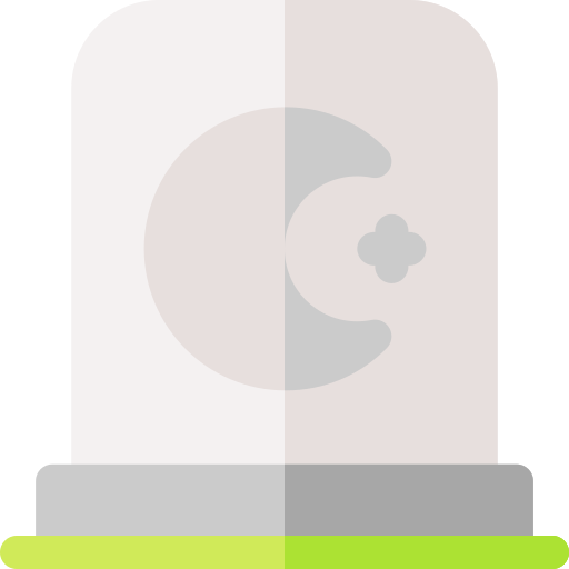 tumba Basic Rounded Flat icono