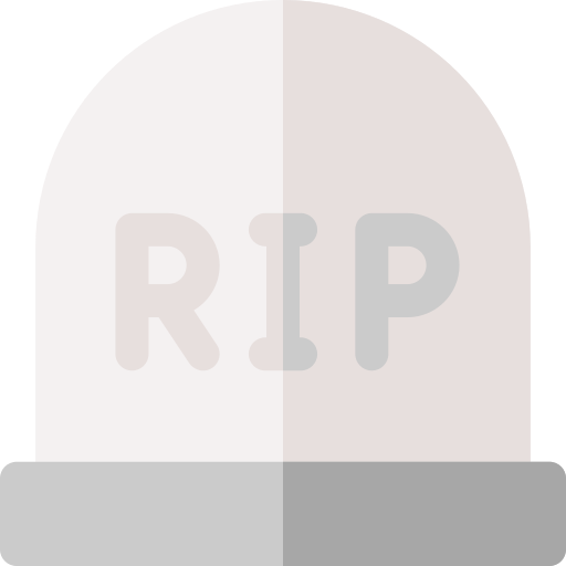 grave Basic Rounded Flat icona