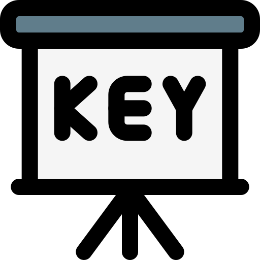 Key Pixel Perfect Lineal Color icon