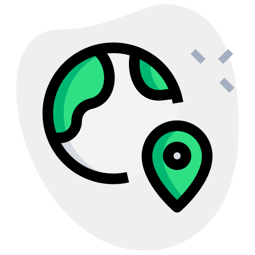 pin de ubicación Generic Rounded Shapes icono