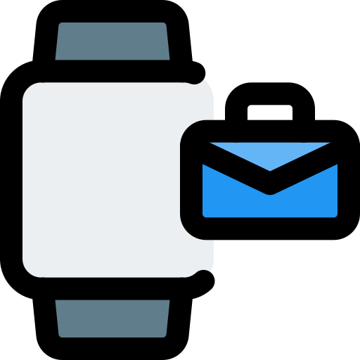 smartwatch Pixel Perfect Lineal Color icon