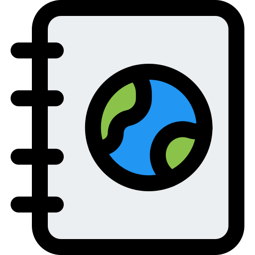 notizbuch Pixel Perfect Lineal Color icon
