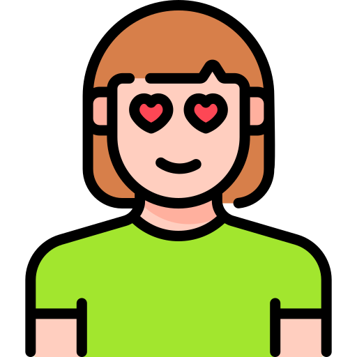 Girlfriend Generic Outline Color icon