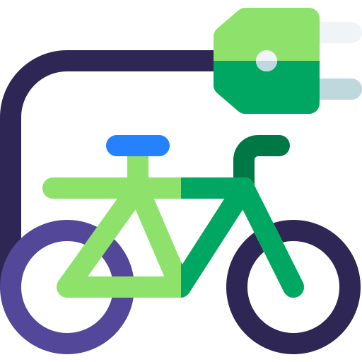 自転車 Basic Rounded Flat icon