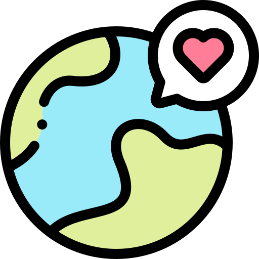 Earth day Detailed Rounded Lineal color icon