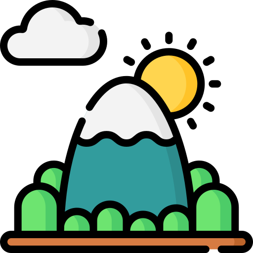 Гора Special Lineal color иконка