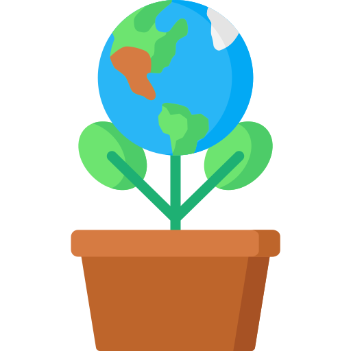 Green planet Special Flat icon