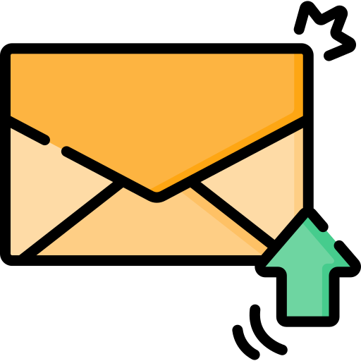Send mail Special Lineal color icon