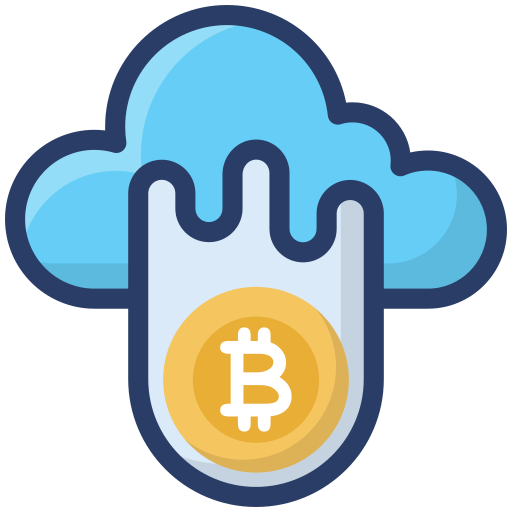 cloud-mining Generic Outline Color icon