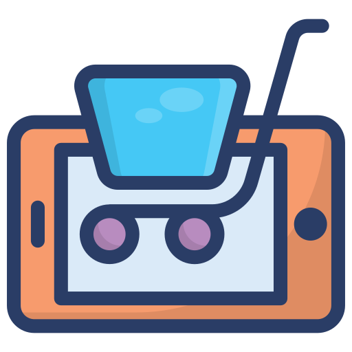 online einkaufen Generic Outline Color icon