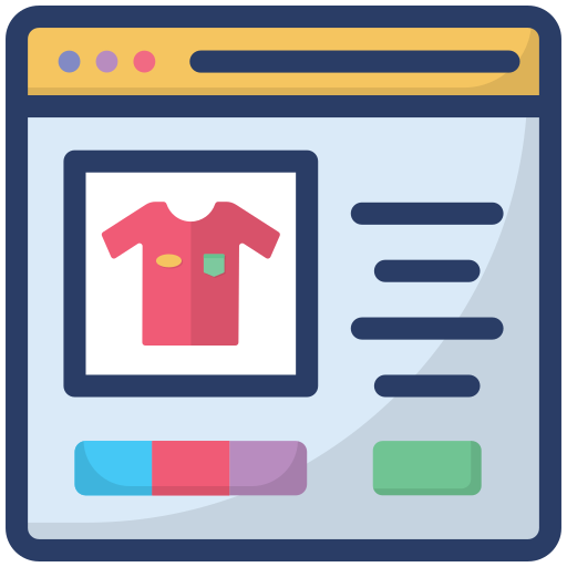 Online shopping Generic Outline Color icon