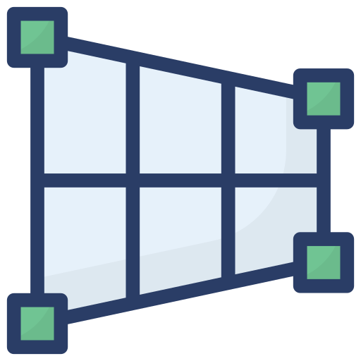 Layout Generic Outline Color icon