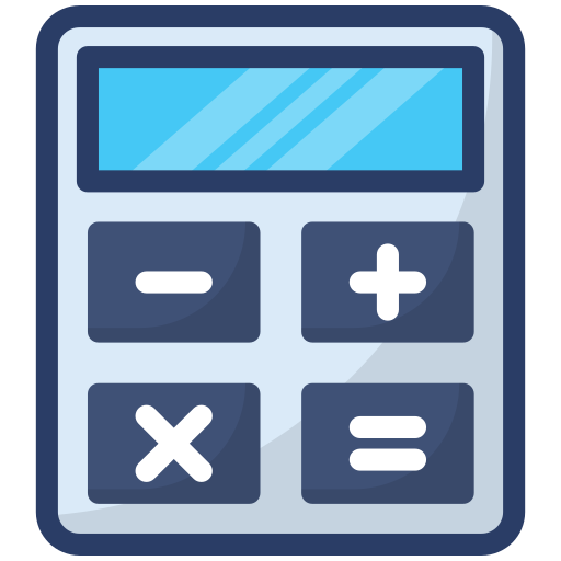 Calculator Generic Outline Color icon