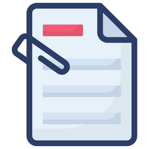 Attached file Generic Outline Color icon