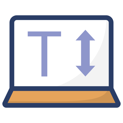textwerkzeug Generic Outline Color icon