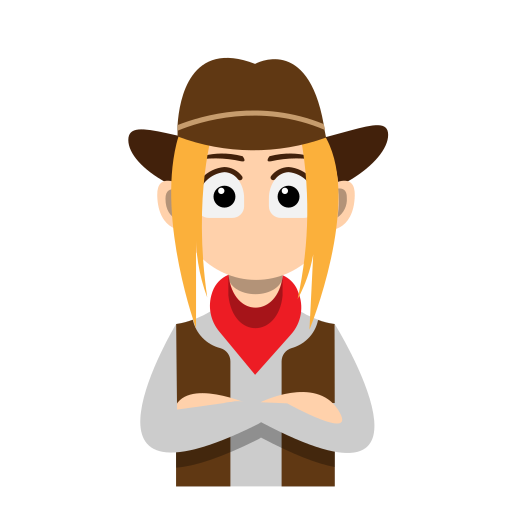 cowboy Generic Flat icon