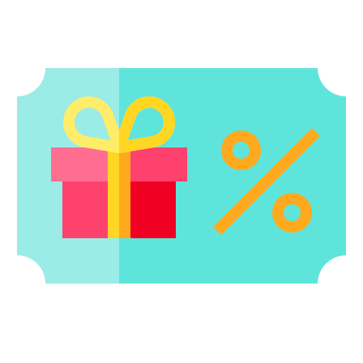 Gift voucher Generic Flat icon