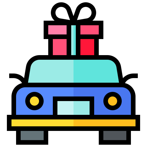 차 Generic Outline Color icon