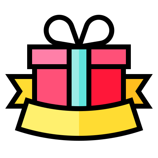 ギフト用の箱 Generic Outline Color icon