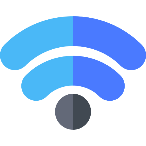 wifi Basic Rounded Flat Icône