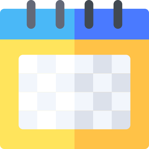 kalender Basic Rounded Flat icon