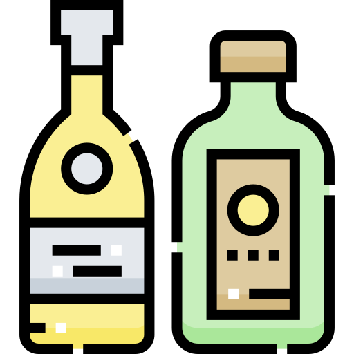 Alcohol Detailed Straight Lineal color icon