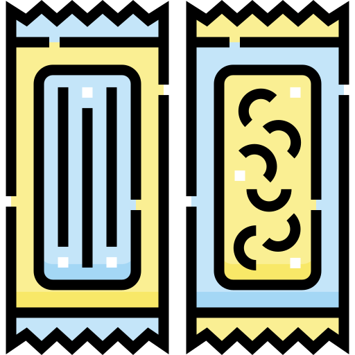 spaghetti Detailed Straight Lineal color ikona